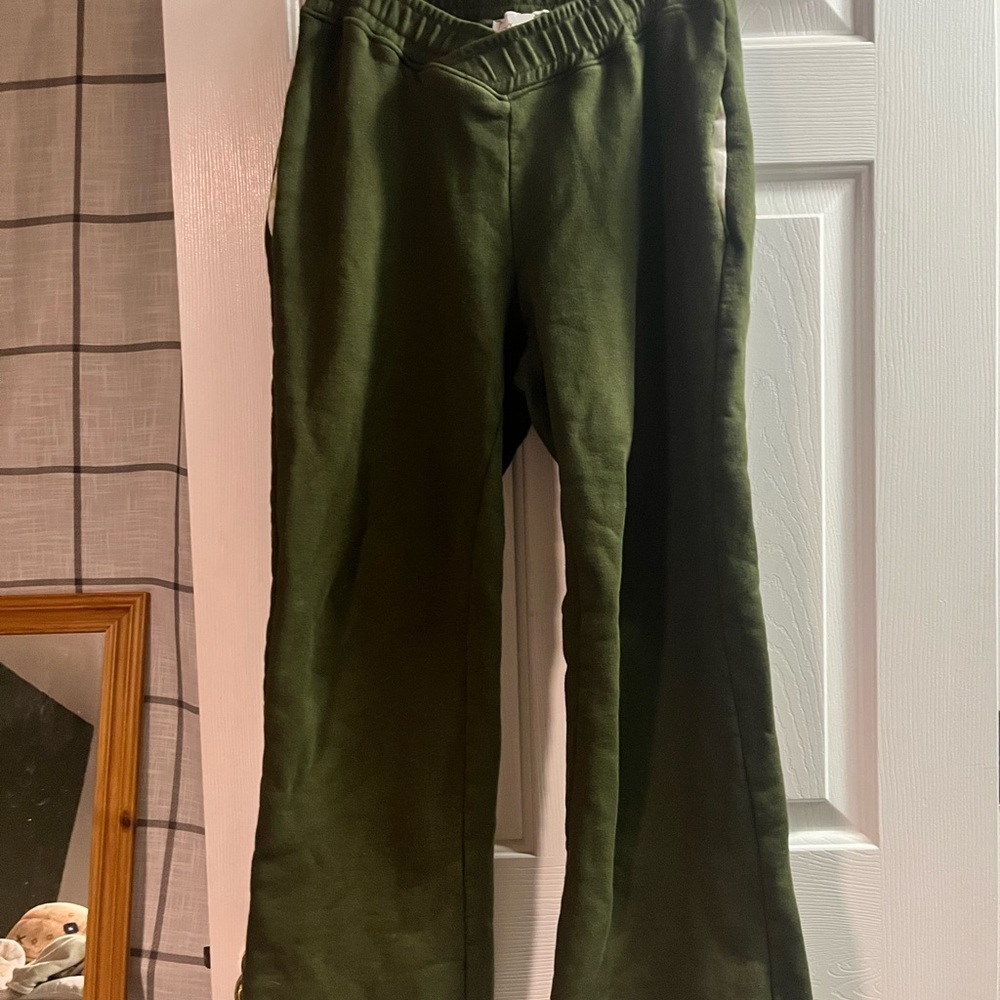 M. Fraise by Mia Maples Green Sweatpants